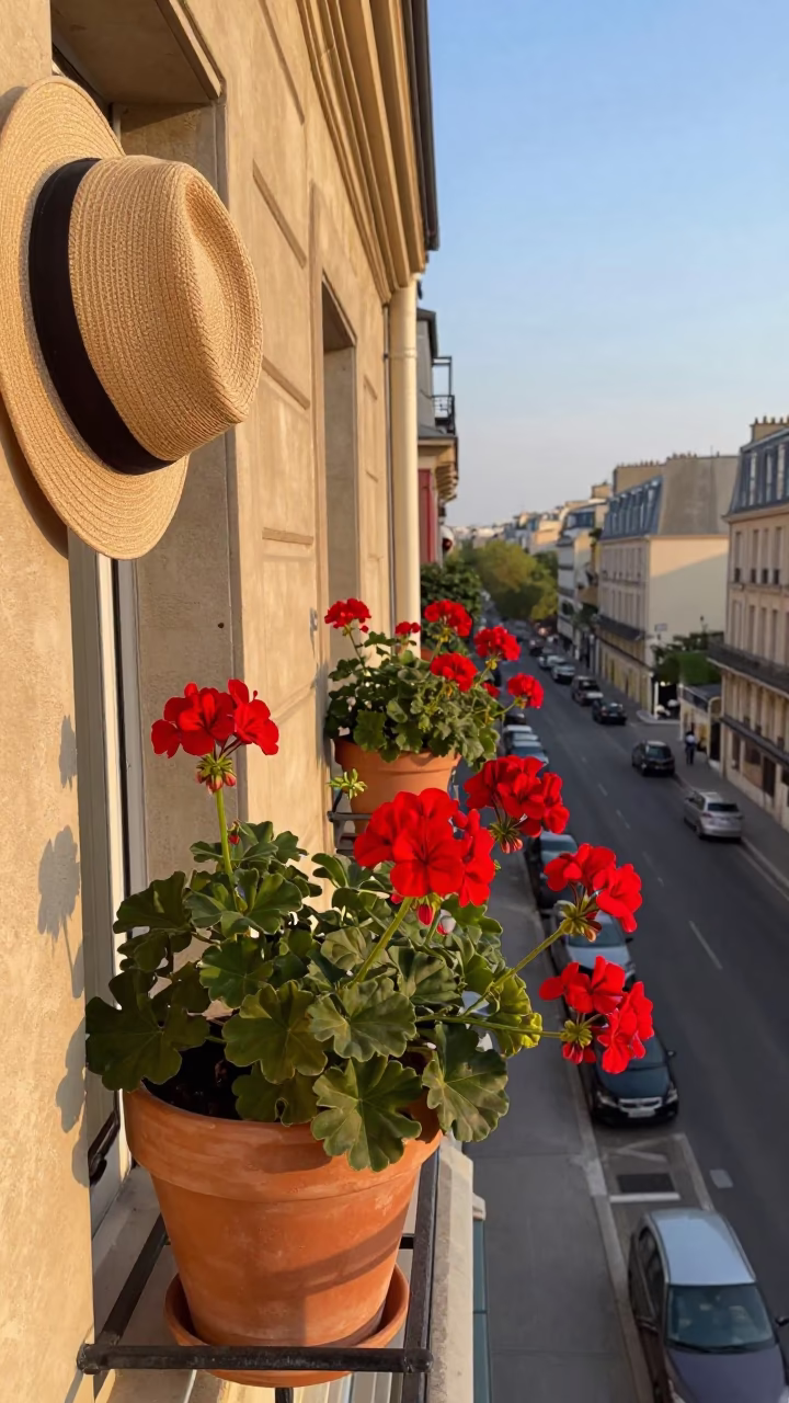 Sun Hat in Paris in in Paris, France