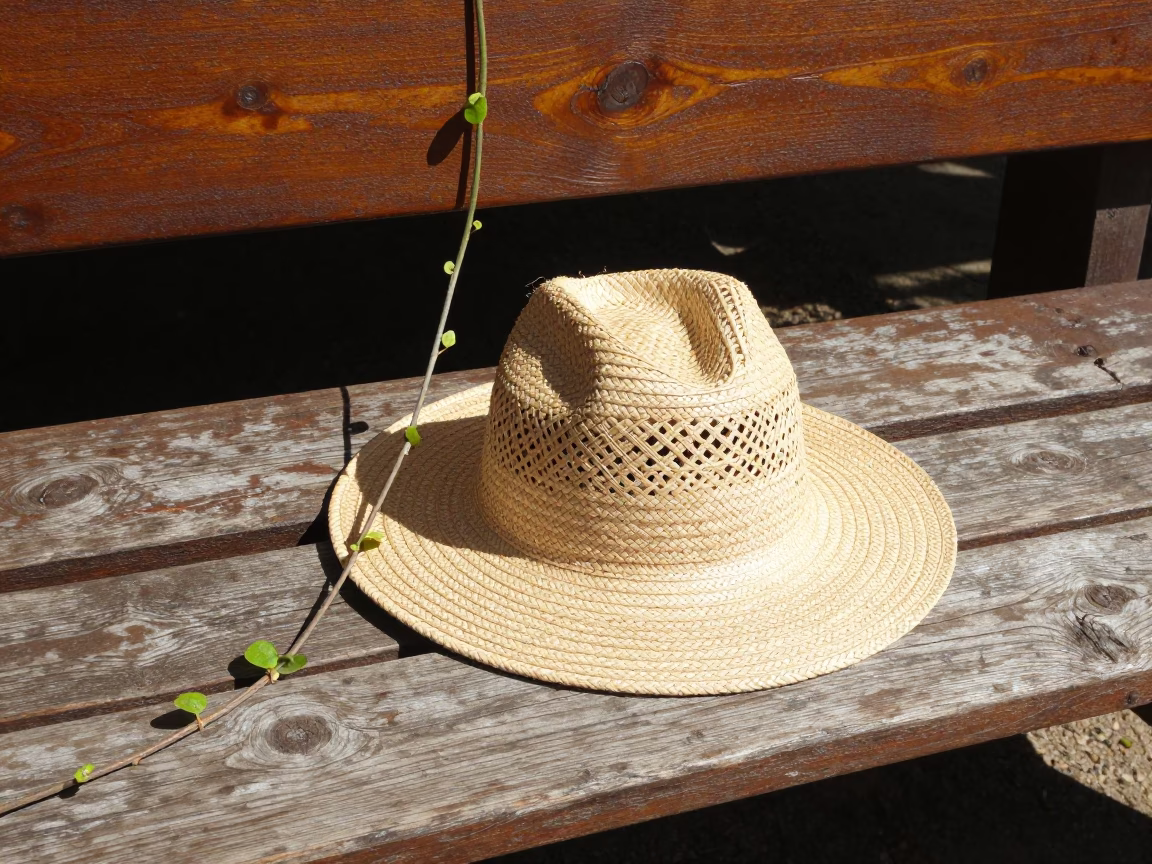 Sun Hat in Salvador in in Salvador, Brazil
