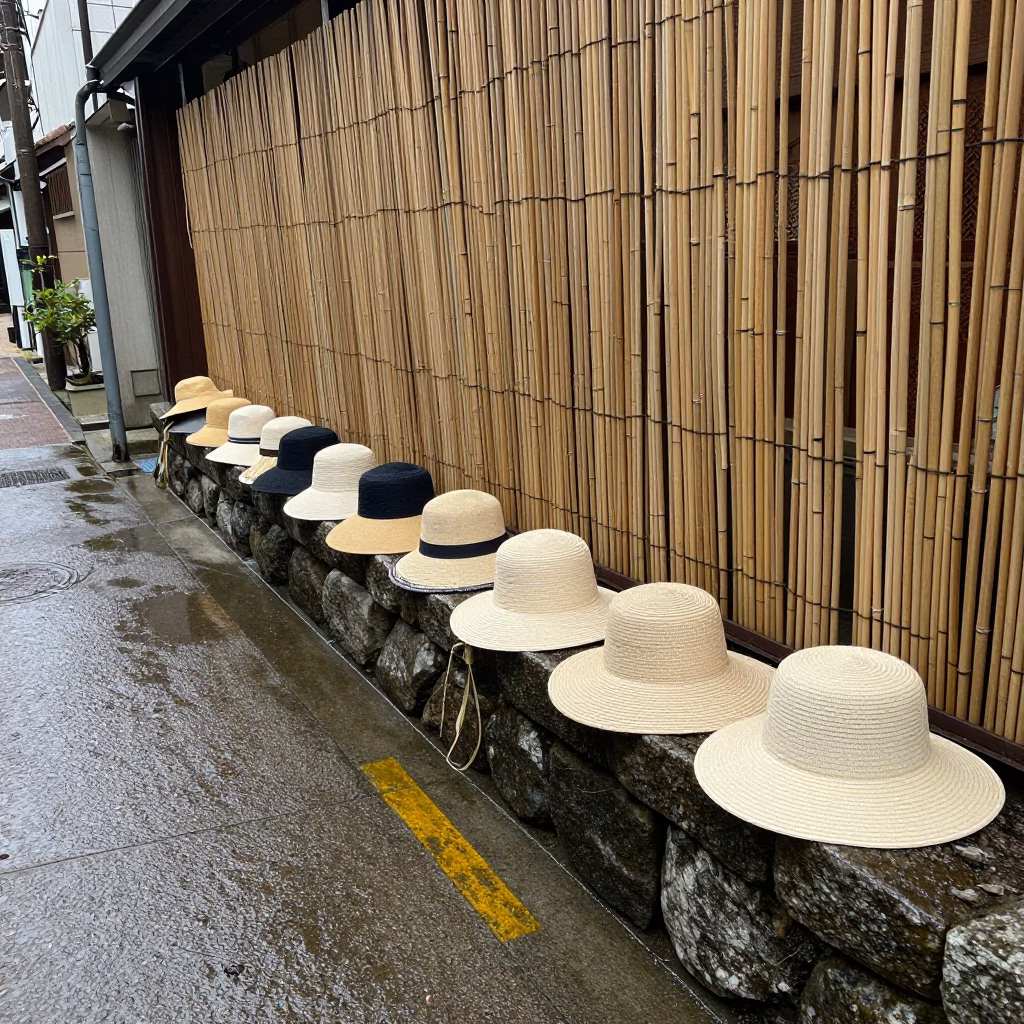 Sun Hats in Fukuoka in in Fukuoka, Japan