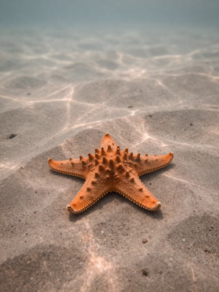 Sunflower Starfish Hunting Fukuoka Ocean Floor in near Fukuoka