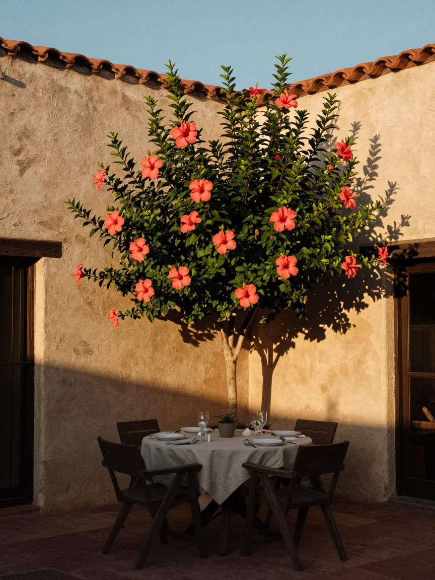 Sunlit Courtyard in San Diego in in San Diego, California, United States