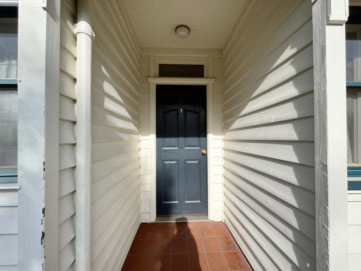 Sunlit Entryway in Hobart in in Hobart, Tasmania, Australia