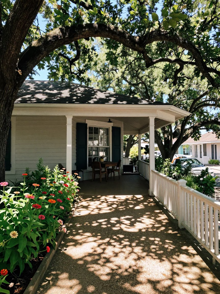 Sunlit Porch in Nashville in in Nashville, Tennessee, United States
