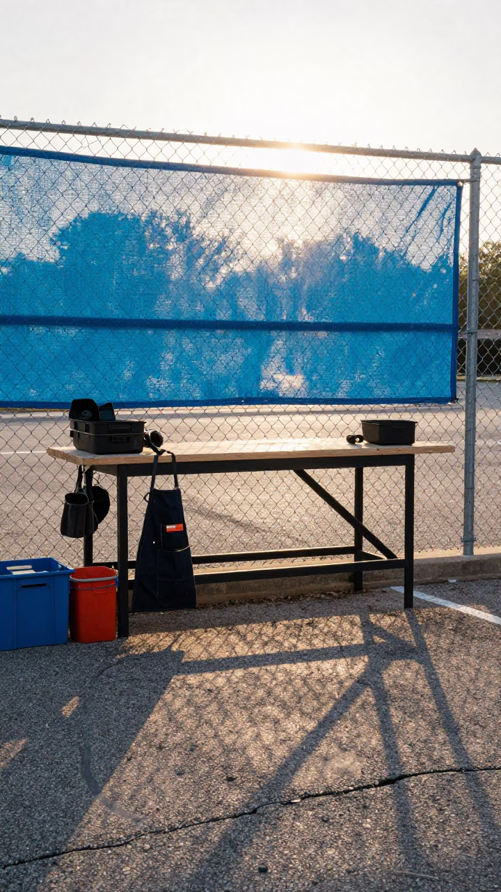 Sunlit Workbench in Austin in in Austin, Texas, United States