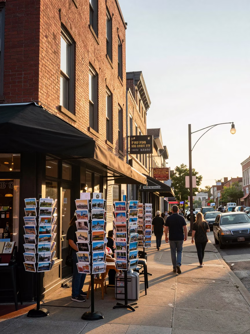 Sunrise Scene just after sunrise in Nashville in in Nashville, Tennessee, United States