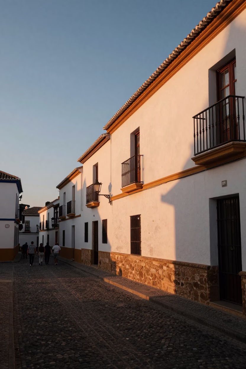 Sunset at Sunset Light in Granada in in Granada, Spain
