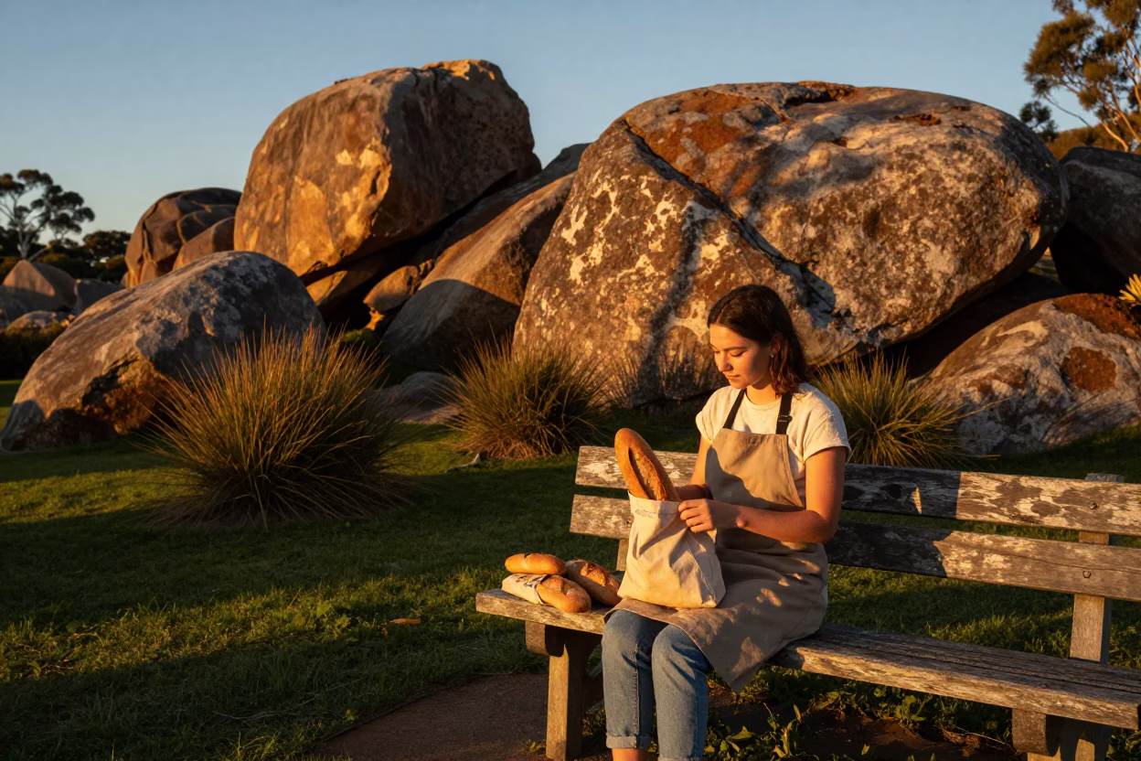 Sunset at Sunset Light in Perth in in Perth, Western Australia, Australia