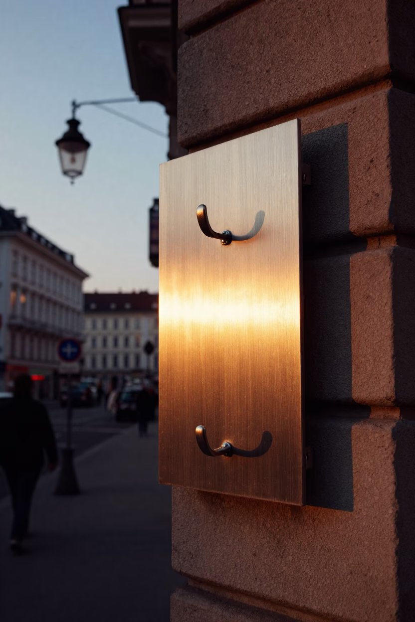 Sunset in Vienna at Sunset Light in in Vienna, Austria