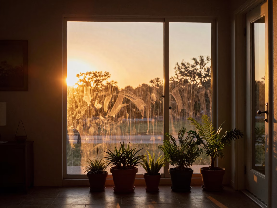 Sunset Light in Austin at Sunset Light in in Austin, Texas, United States