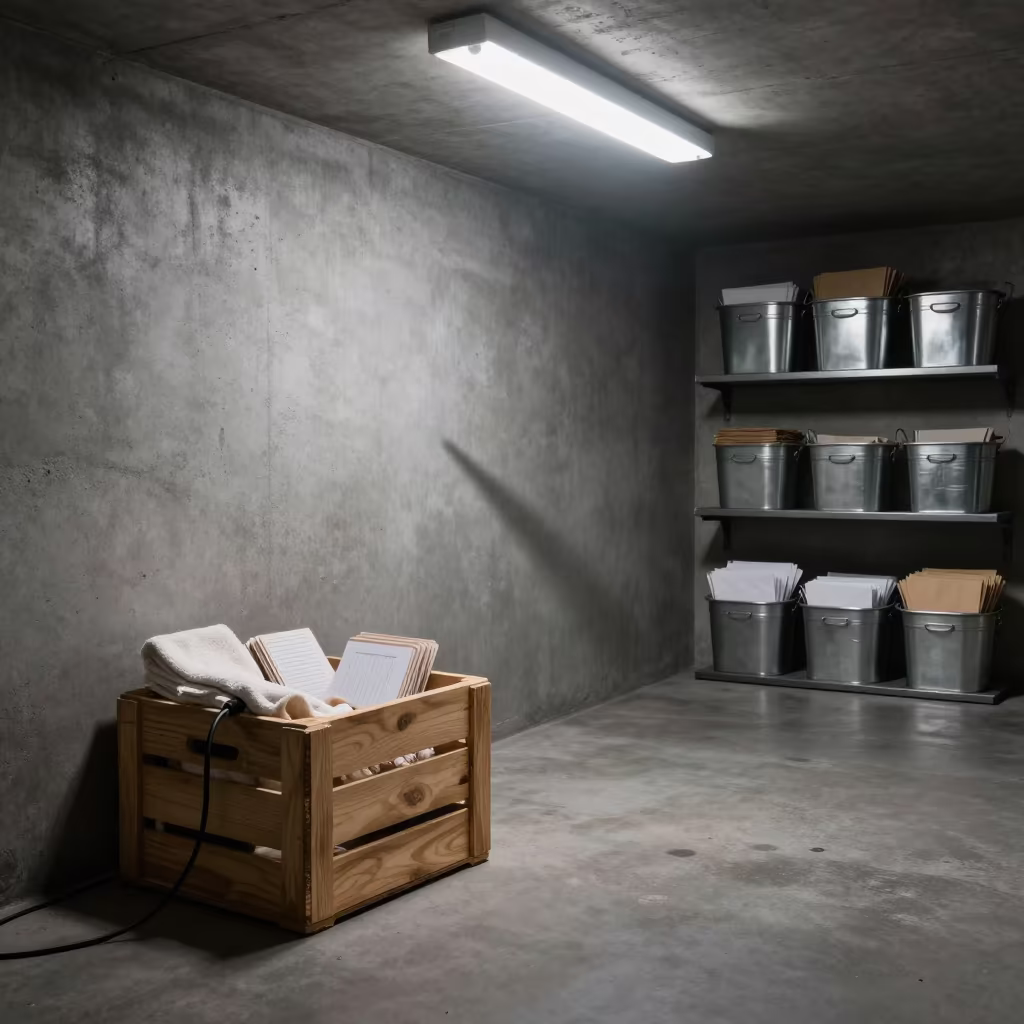 Surreal Midnight Banquet Crate in Bucharest Hotel in inside a breakfast room before opening in Bucharest