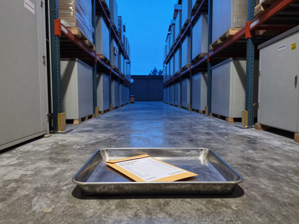 Surreal Warehouse Receipts Tiny Buildings in inside a warehouse aisle in Makhachkala