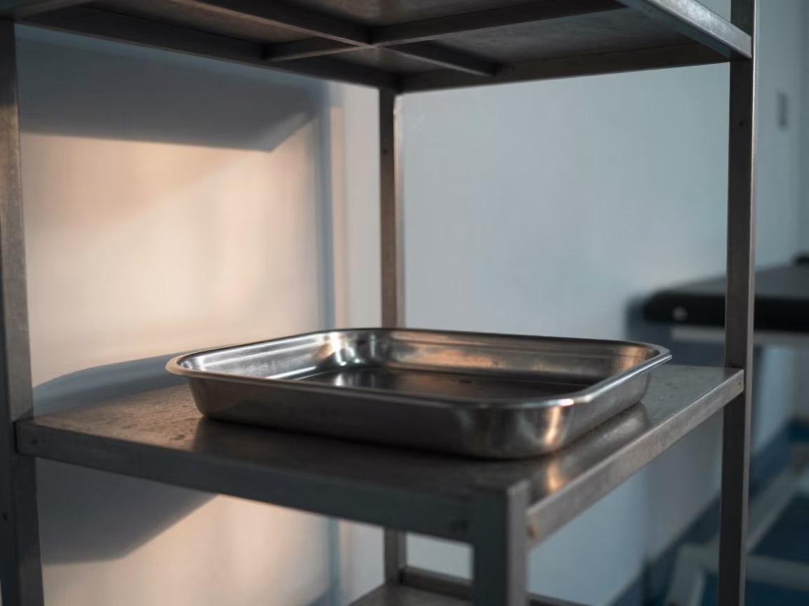 Suture Tray Shelf in Rehab Gym in inside a rehabilitation gym near Satna
