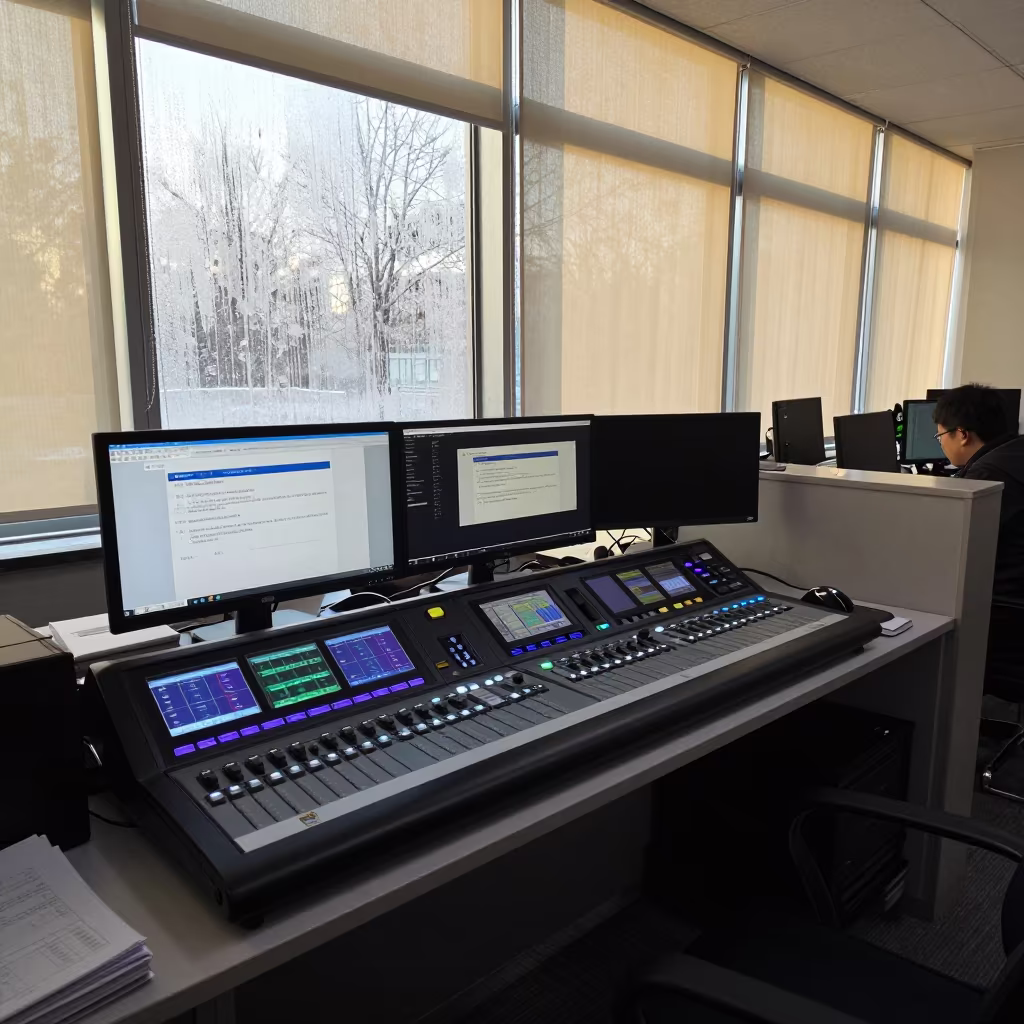 Switcher Cart at Beijing Office Reception in at an office reception desk near Beijing