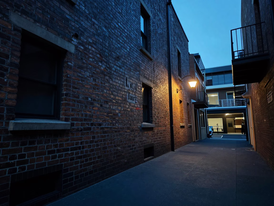 Sydney Urban Elements at The Last Blue Light Of Evening in in Sydney, New South Wales, Australia