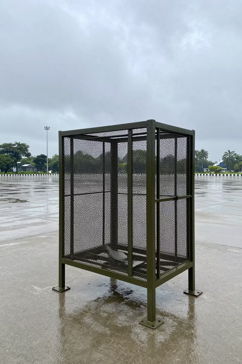 TA 50 Cage on Hyderabad Parade Ground in on a parade ground in Hyderabad