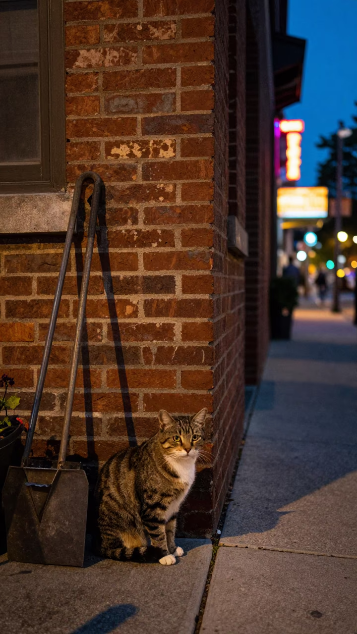 Tabby Cat in Nashville in in Nashville, Tennessee, United States