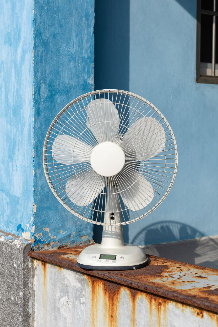 Table Fan in Kaohsiung in in Kaohsiung, Taiwan