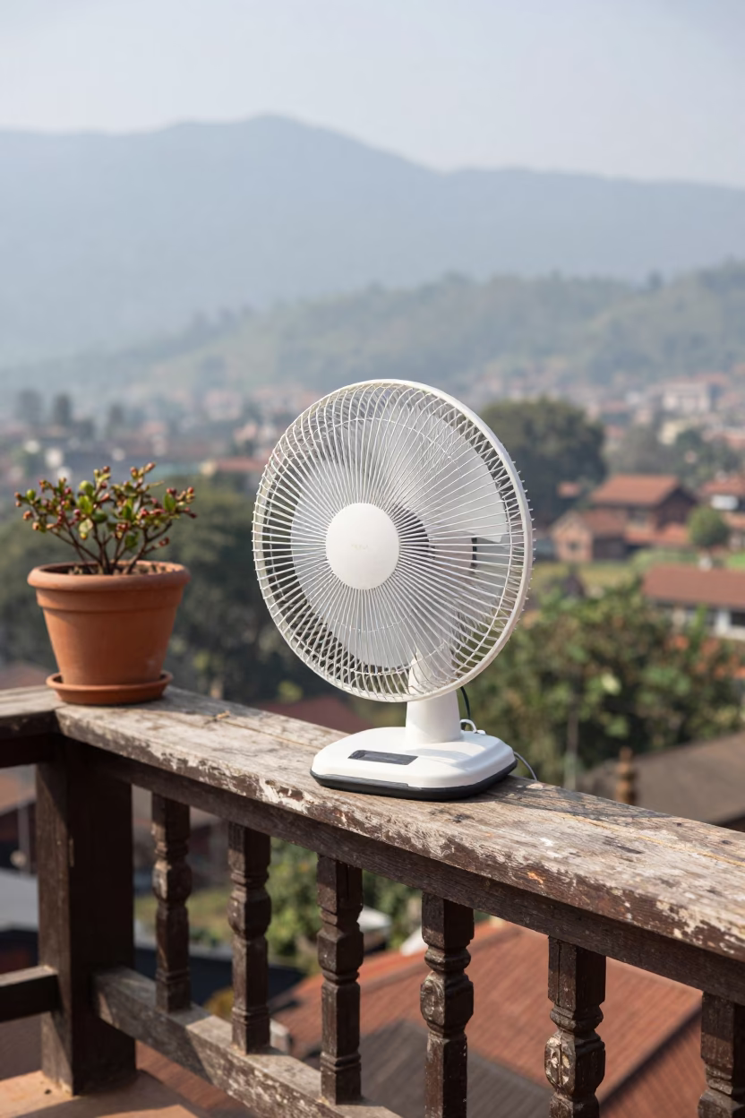 Table Fan in Kathmandu in in Kathmandu, Nepal