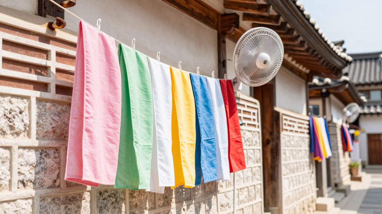 Table Fan in Seoul in in Seoul, South Korea