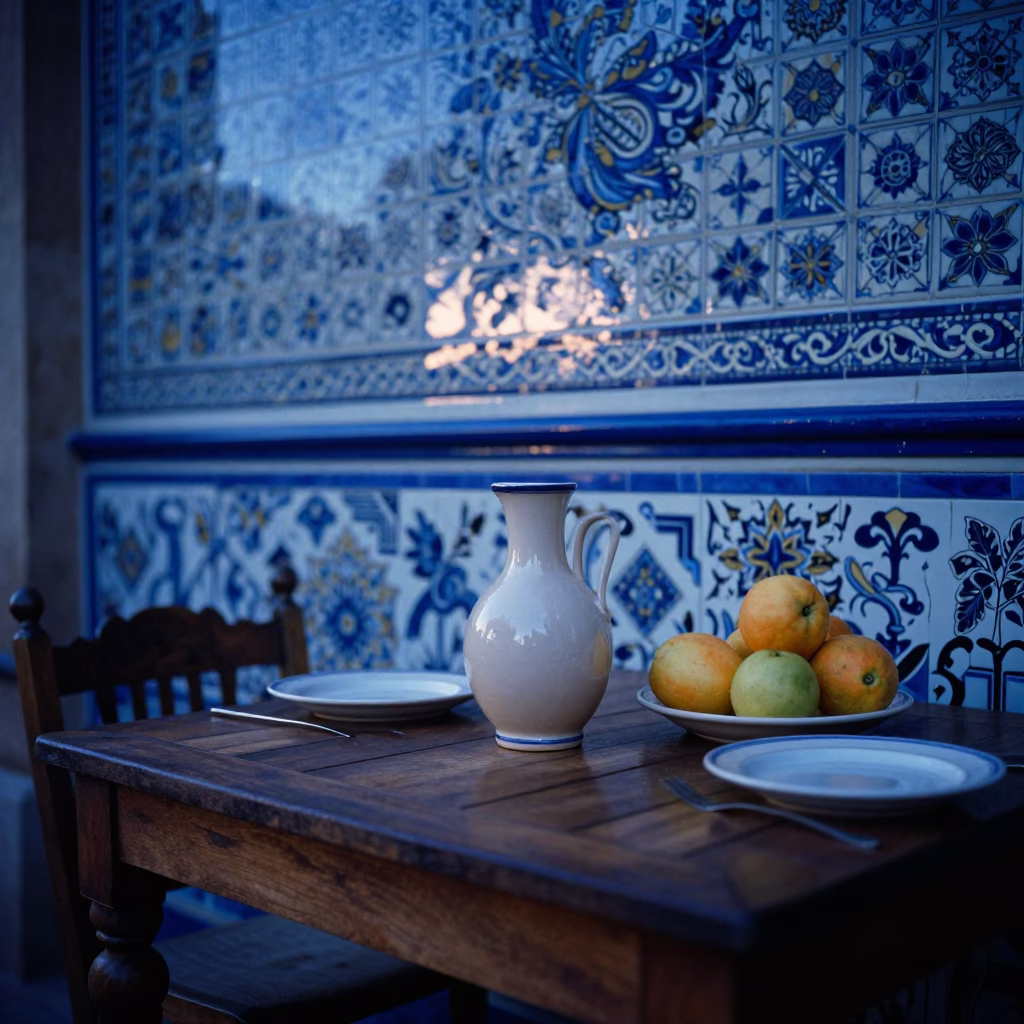 Table Setting in Seville in in Seville, Spain