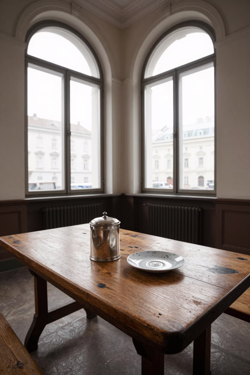 Table Setting in Vienna in in Vienna, Austria