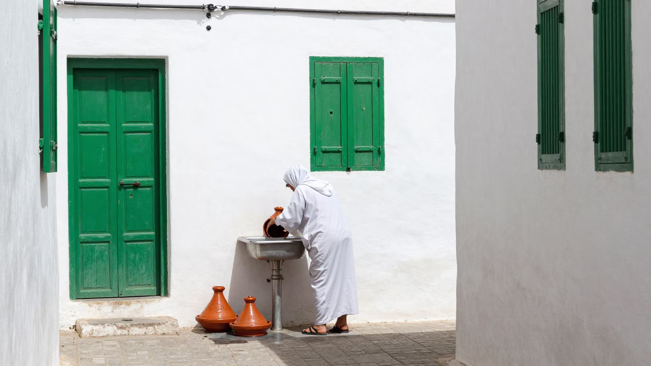 Tagine Pots in Casablanca in in Casablanca, Morocco