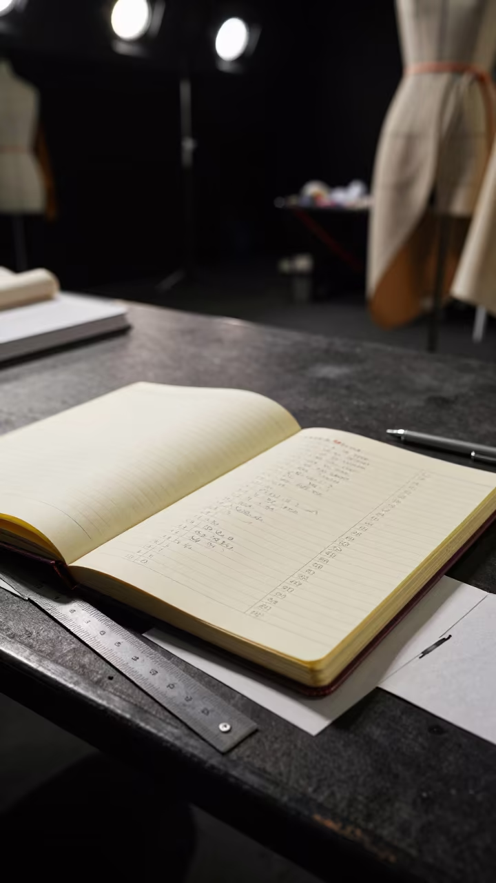 Tailor Notebook Under Runway Lights Ndola in under runway rehearsal lights near Ndola