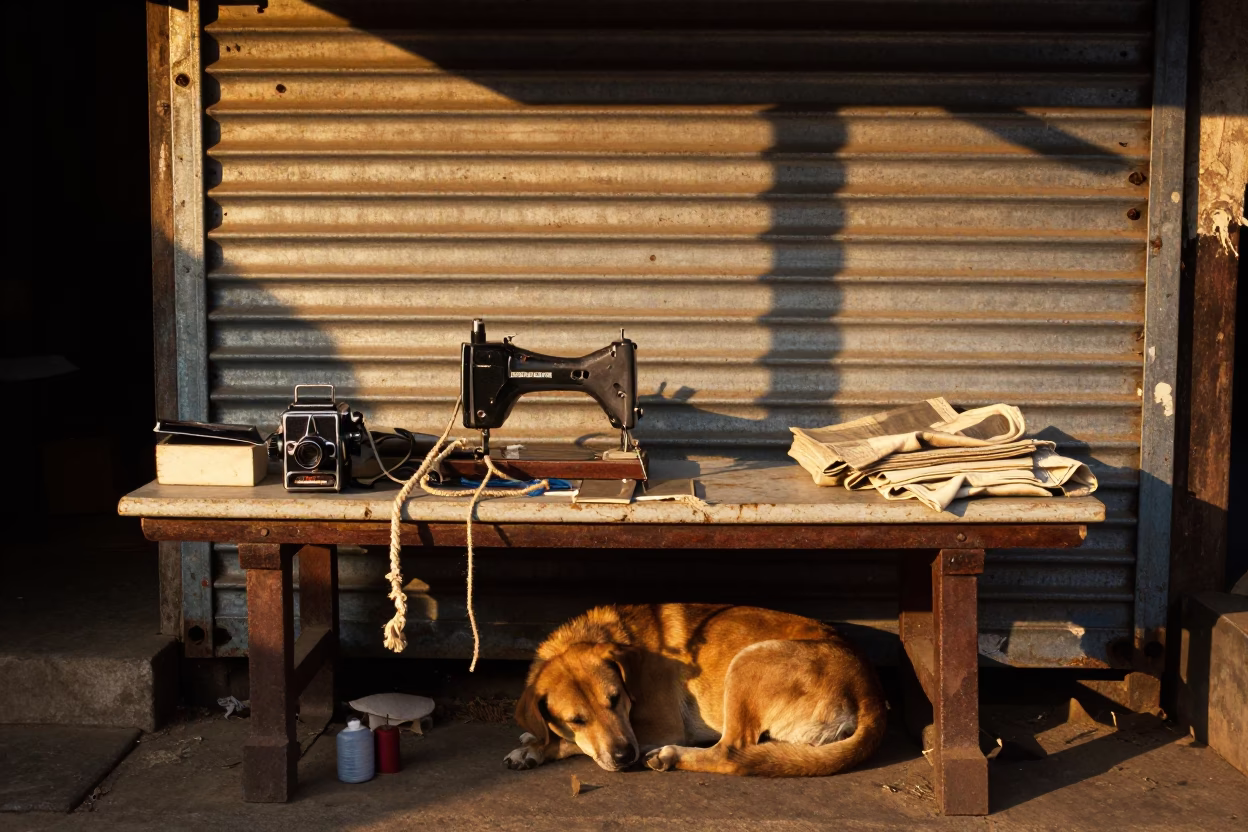Tailor's Bench in Chennai in in Chennai, India
