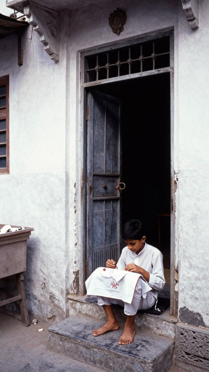 Tailor's Son in Delhi in in Delhi, India