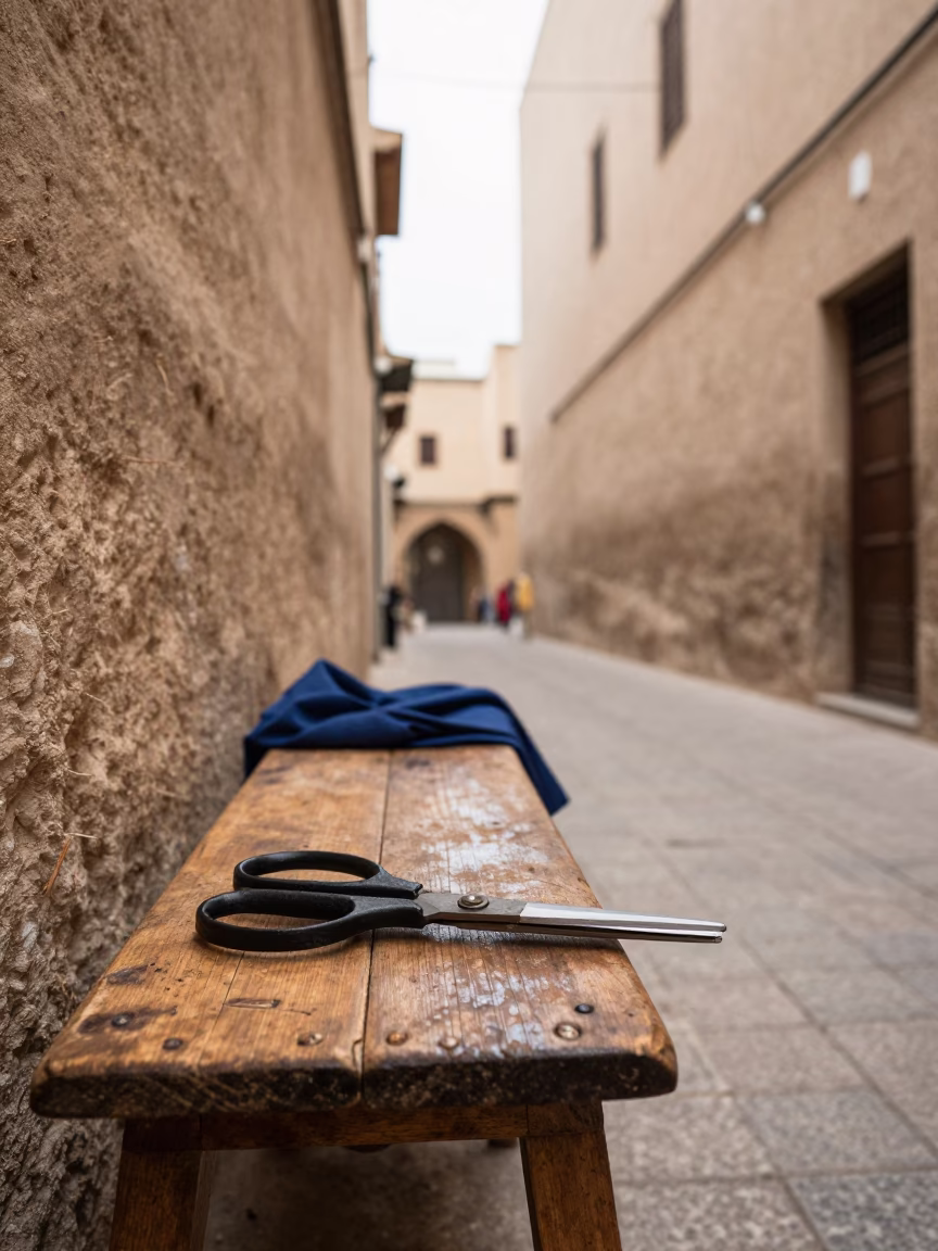 Tailor's Tools in Casablanca in in Casablanca, Morocco