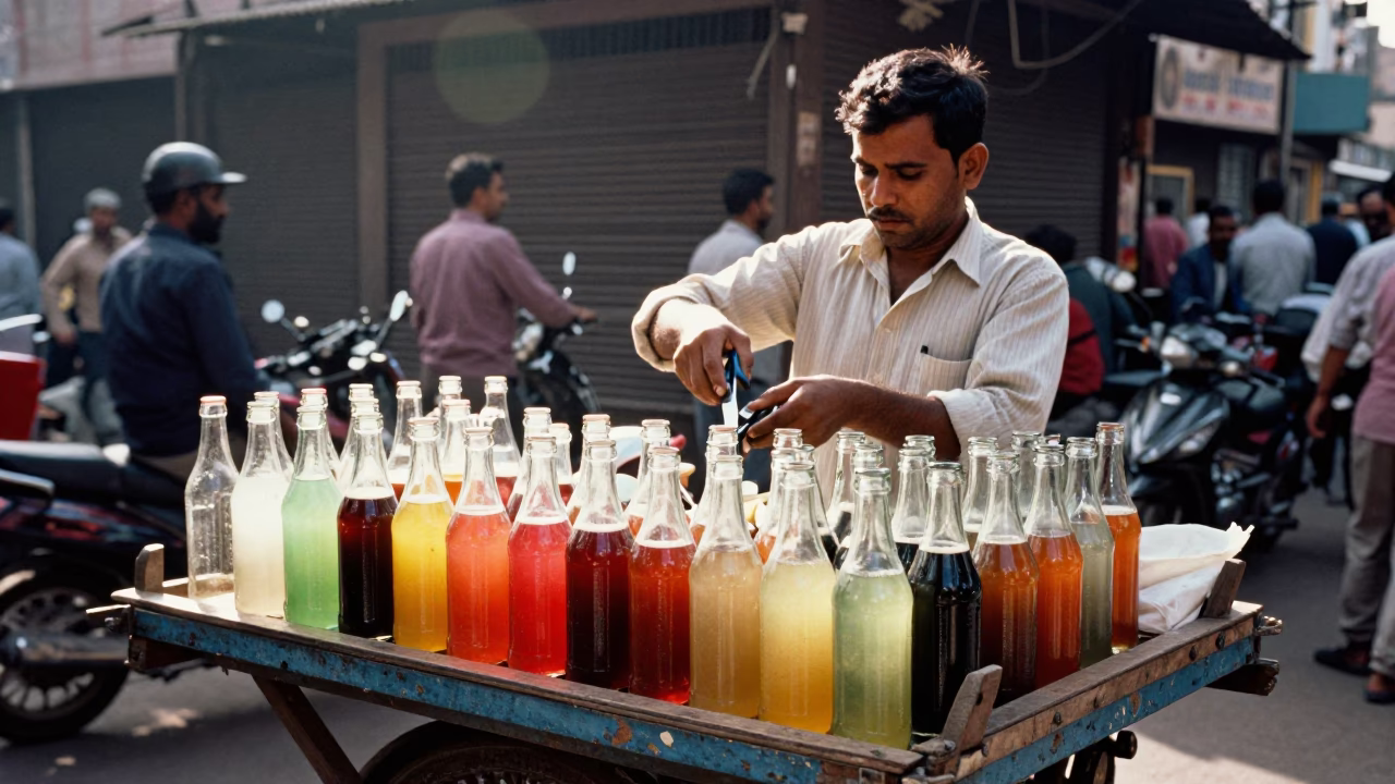 Tailor Shears in Delhi at Late Morning Light in in Delhi, India