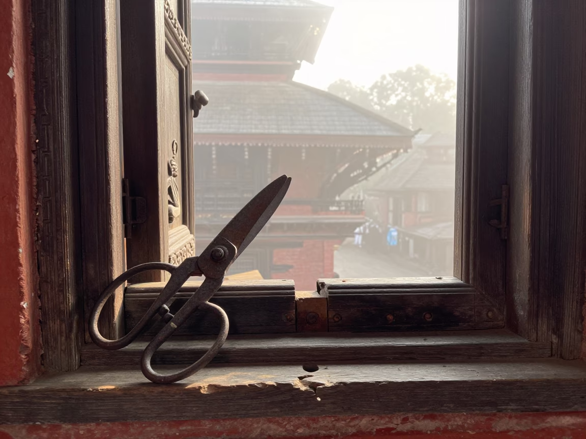 Tailor Shears in Kathmandu in in Kathmandu, Nepal