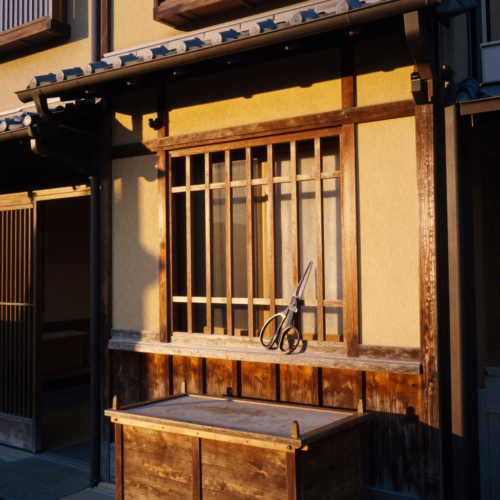 Tailor Shears in Osaka in in Osaka, Japan