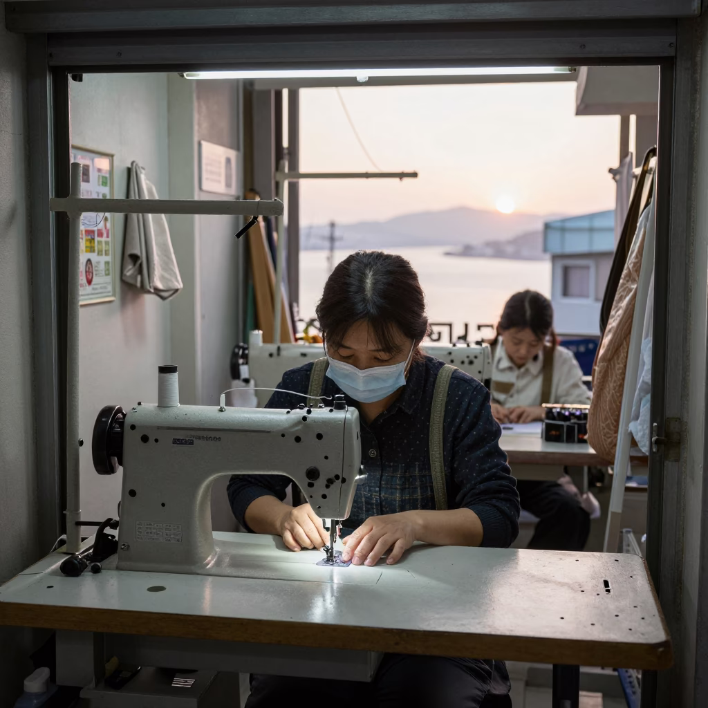 Tailor Working in Busan in in Busan, South Korea
