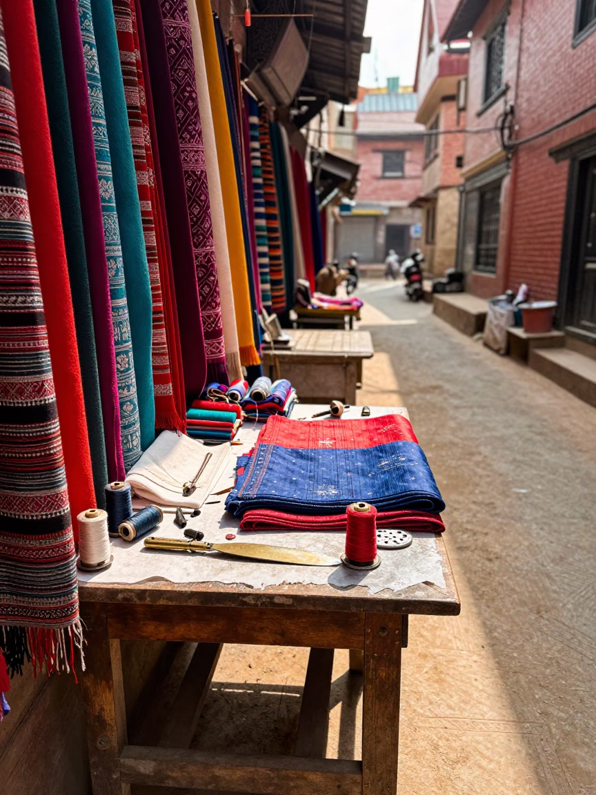 Tailor Workspace in Kathmandu in in Kathmandu, Nepal