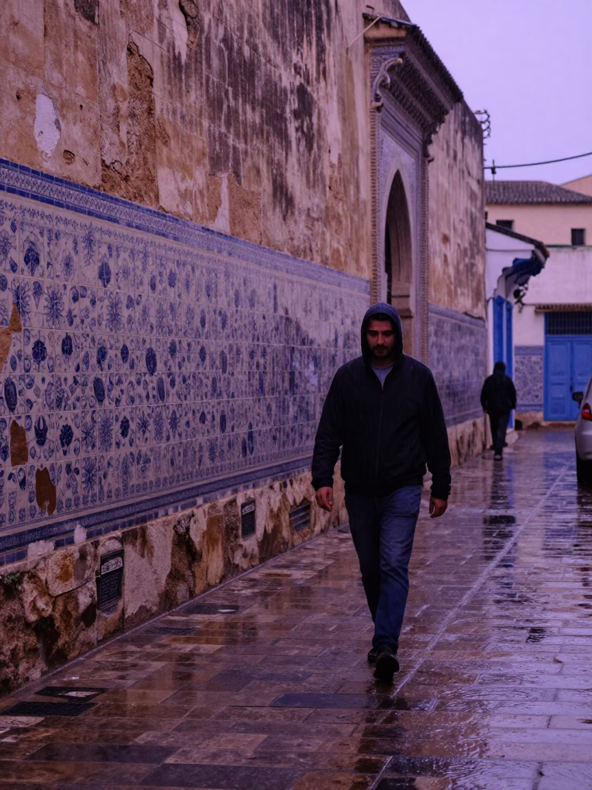 Tailored Man in Tunis in in Tunis, Tunisia