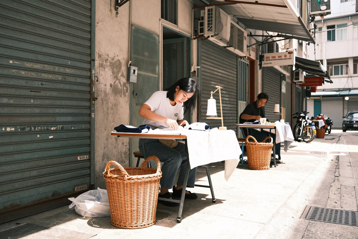 Tailoring Station in Hong Kong in in Hong Kong, Hong Kong