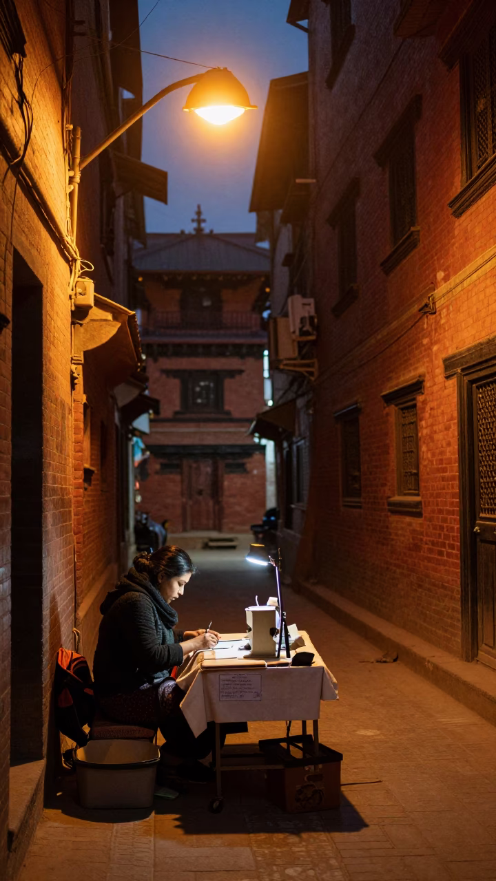 Tailoring Station in Kathmandu in in Kathmandu, Nepal