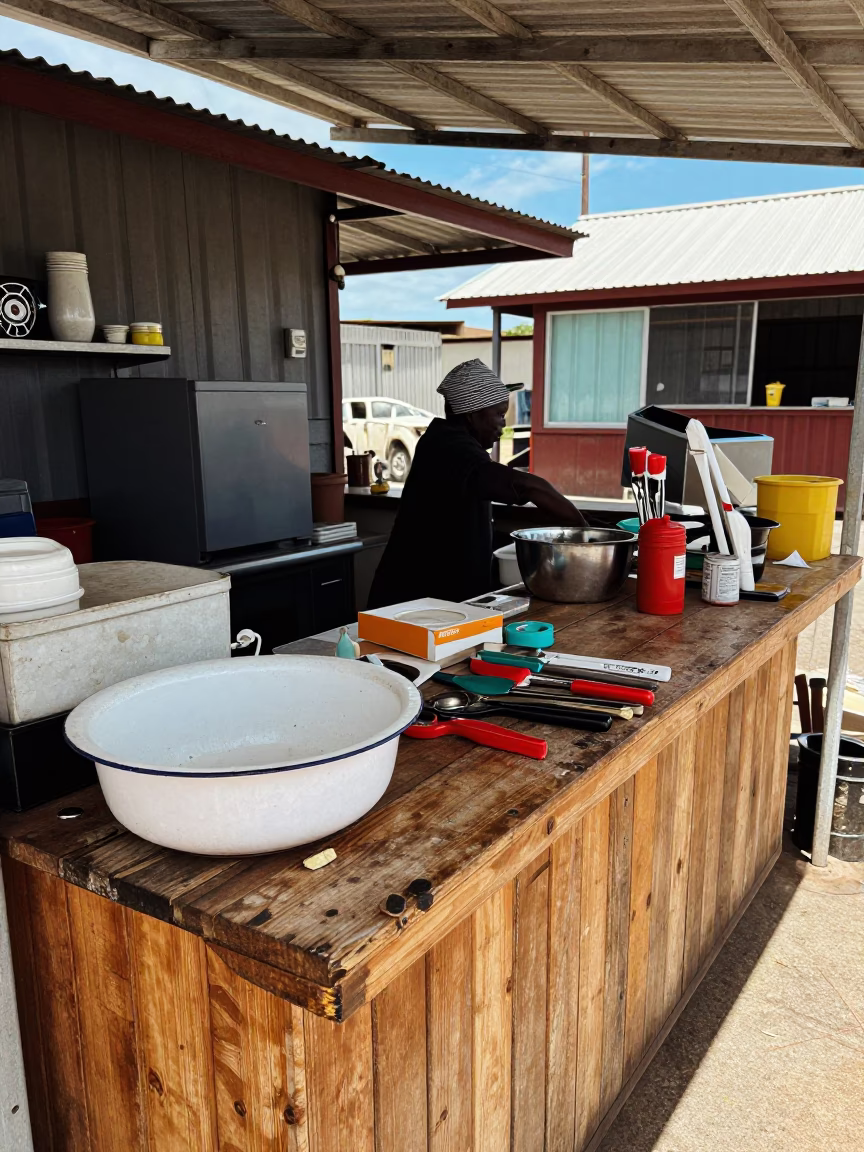 Takeaway Counter in Durban in in Durban, South Africa