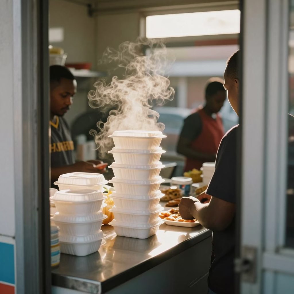 Takeaway Transaction in Durban in in Durban, South Africa