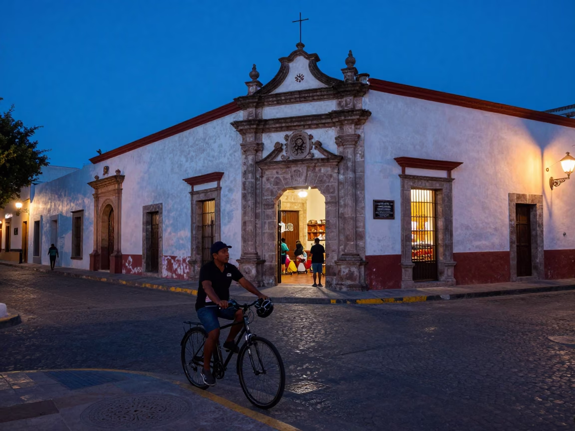 Taquería Interior in Oaxaca in in Oaxaca, Mexico