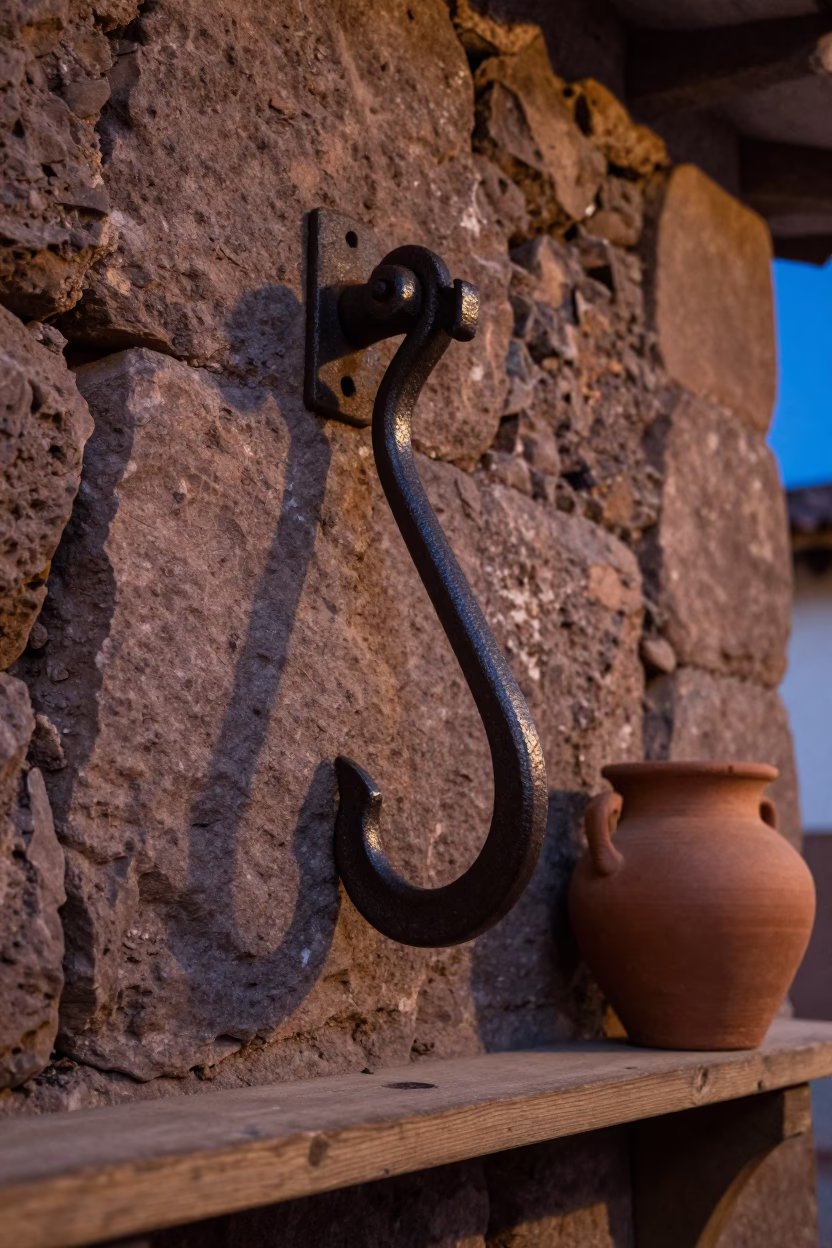 Tarnished Iron Hook in Cusco in in Cusco, Peru