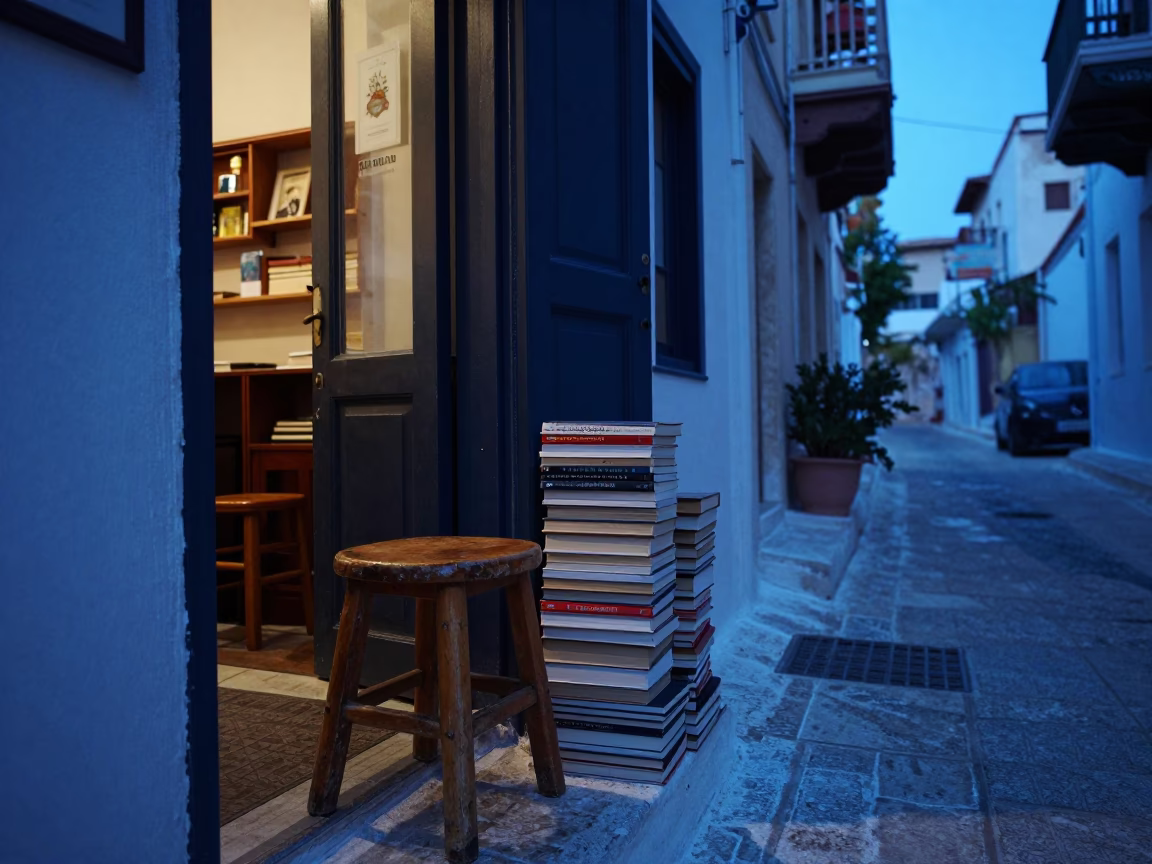 Taverna Entrance in Athens in in Athens, Greece