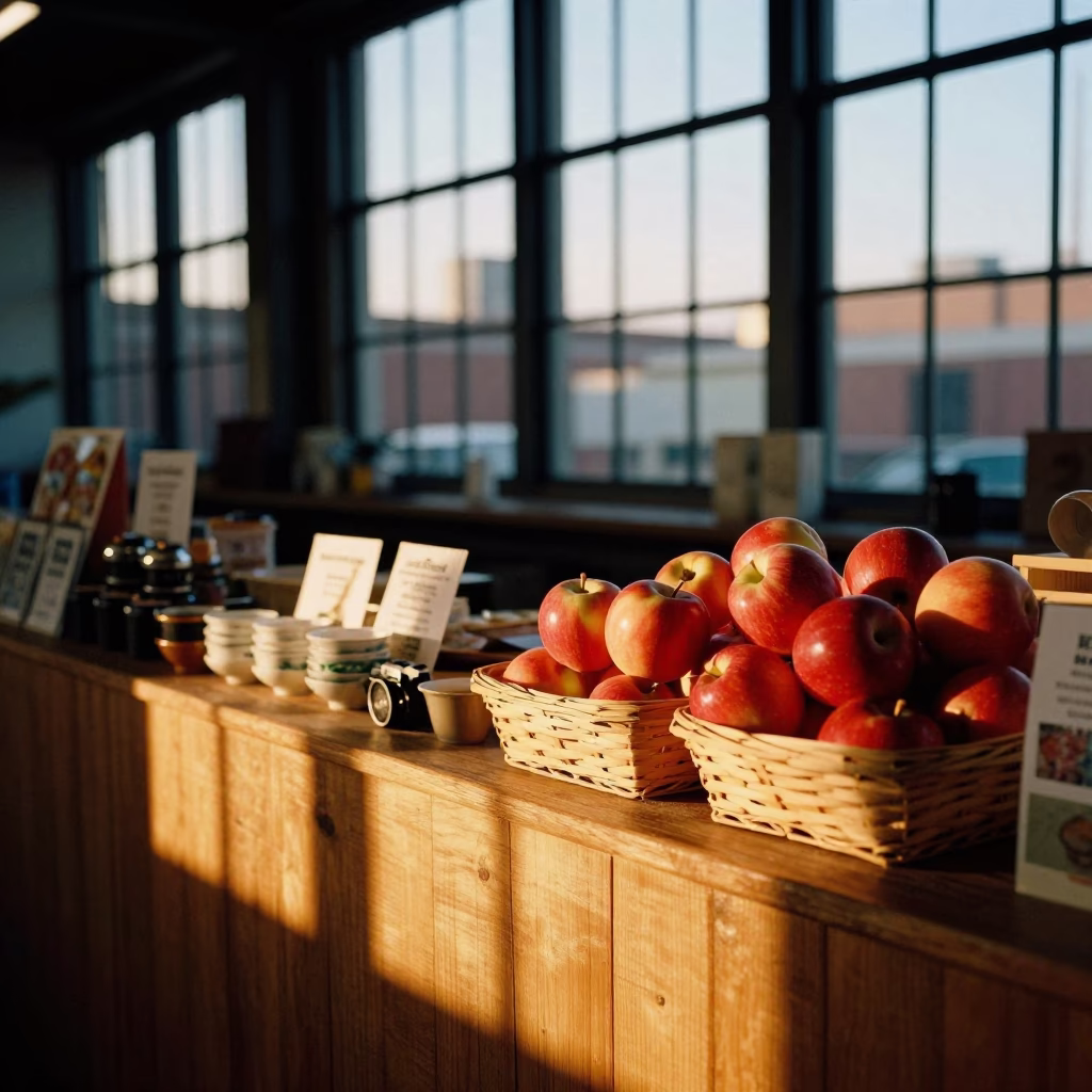 Tea Accessories in Boston at Golden Hour in in Boston, Massachusetts, United States