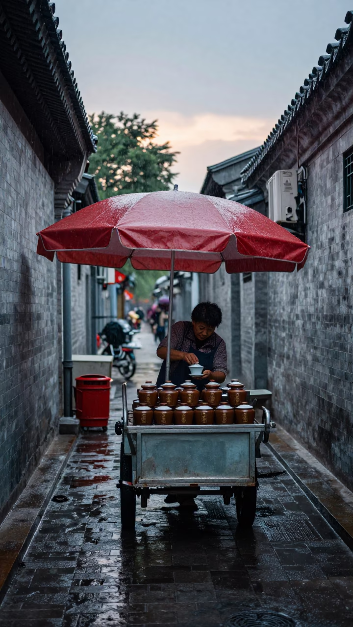 Tea Jars in Beijing in in Beijing, China
