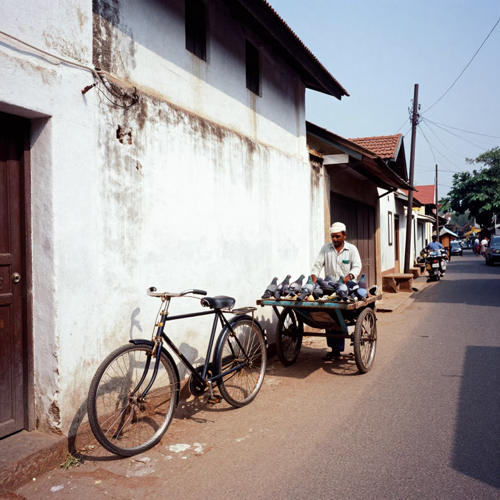 Tea Seller in Kochi in in Kochi, India