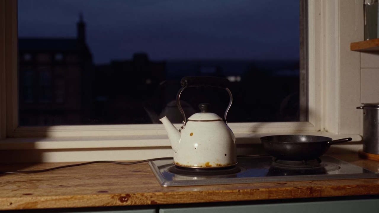 Tea Stains in Edinburgh at The Deepest Night Sky Light in in Edinburgh, United Kingdom