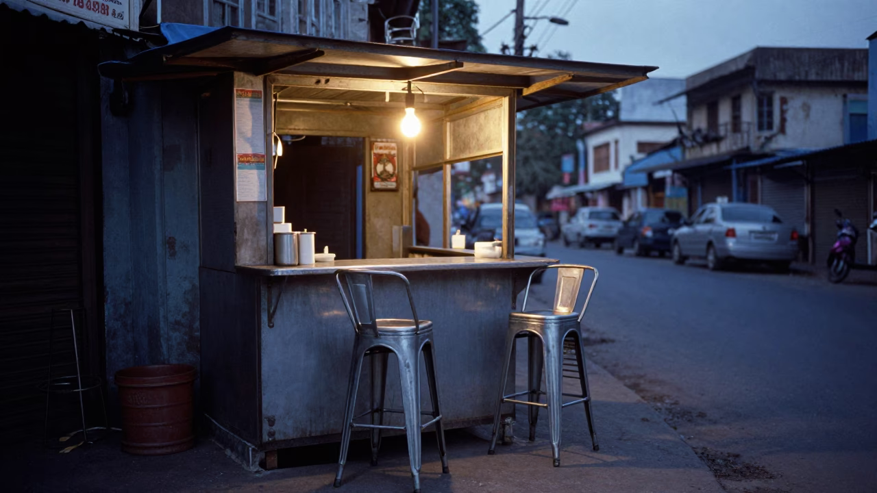 Tea Stall in Chennai in in Chennai, India
