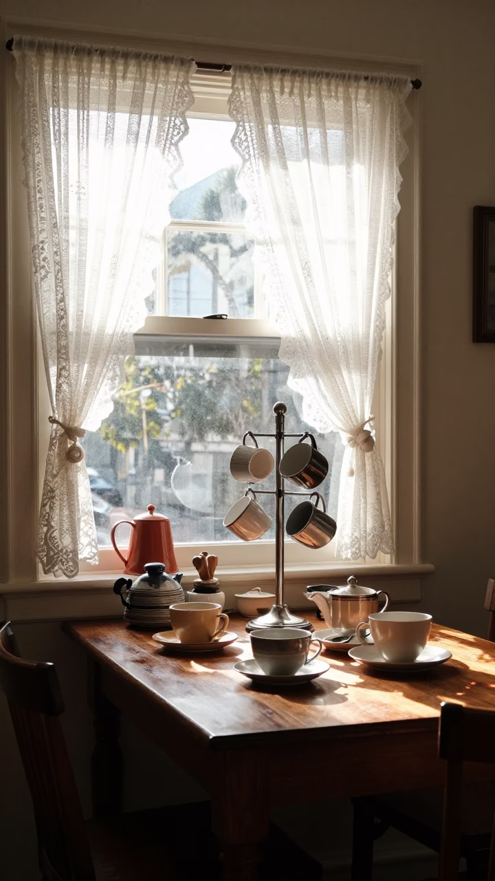 Tea Time in Auckland at The Late Afternoon Light in in Auckland, New Zealand