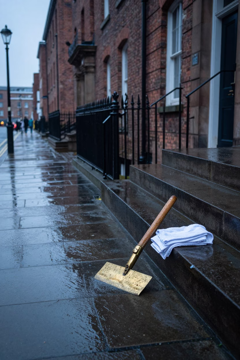 Tea Towel in Liverpool in in Liverpool, United Kingdom